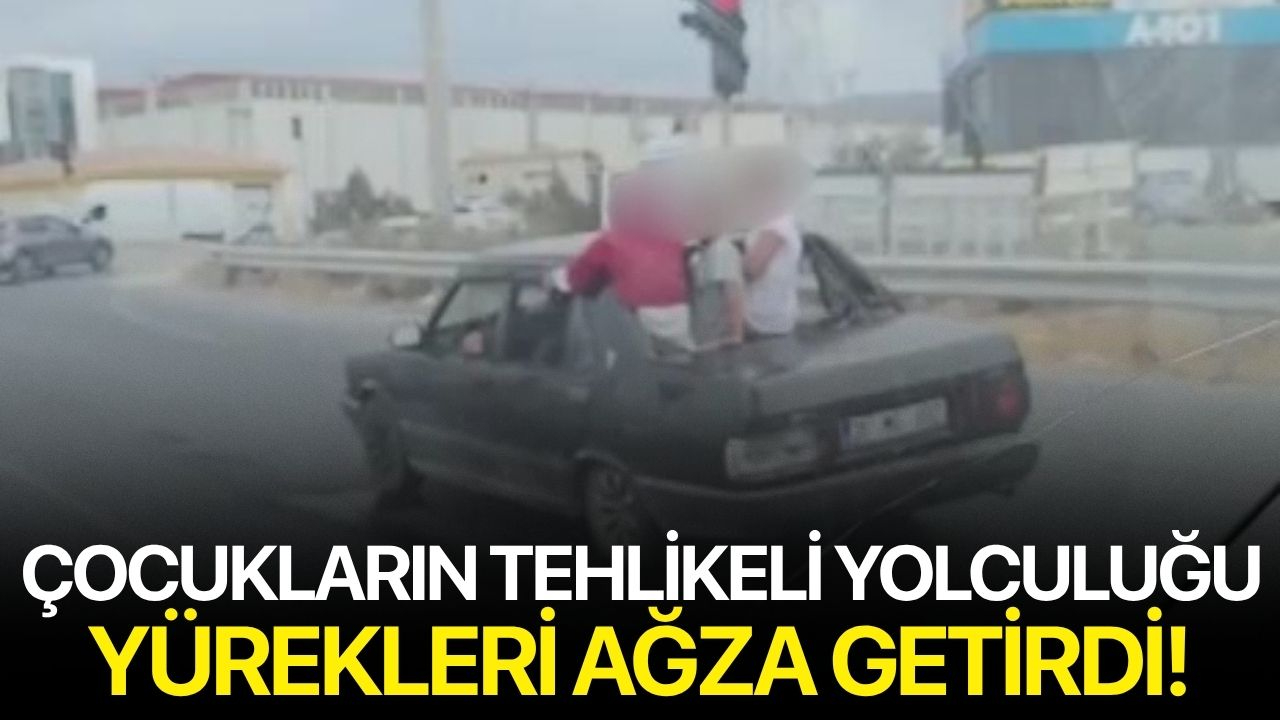 Çocukların Tehlikeli Yolculuğu Yürekleri Ağza Getirdi!