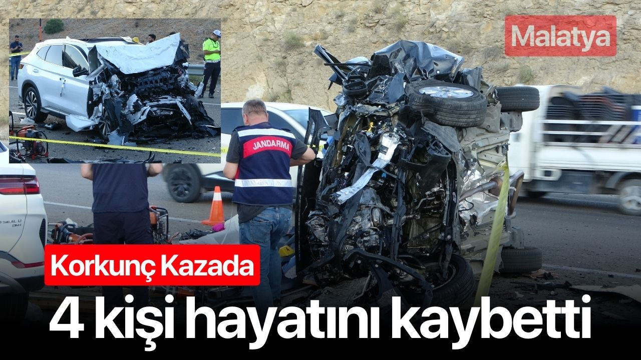 Katliam gibi kaza! 4 ölü 2 yaralı