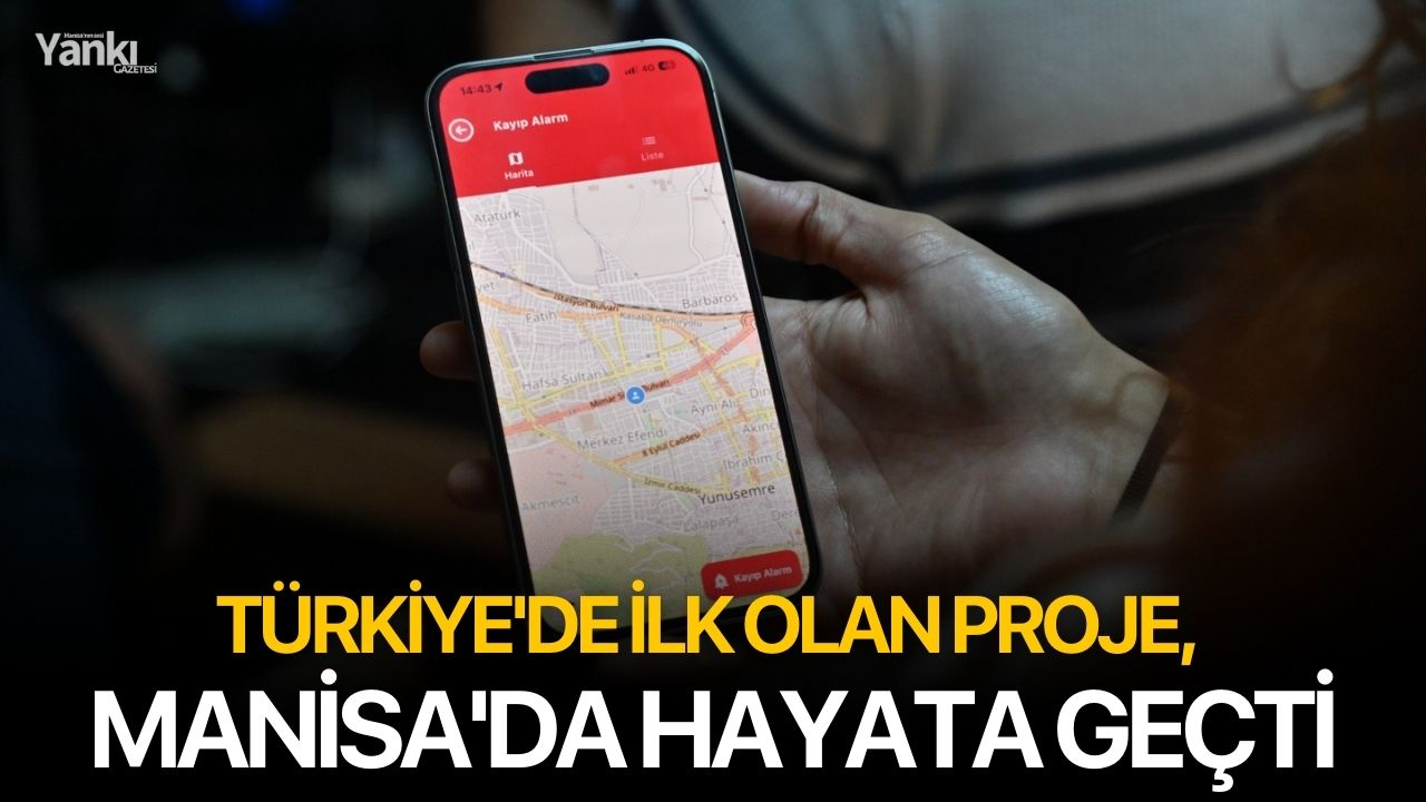 Türkiye'de ilk olan proje, Manisa'da hayata geçti