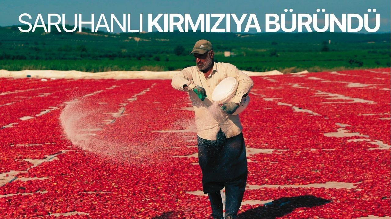 Saruhanlı kırmızıya büründü