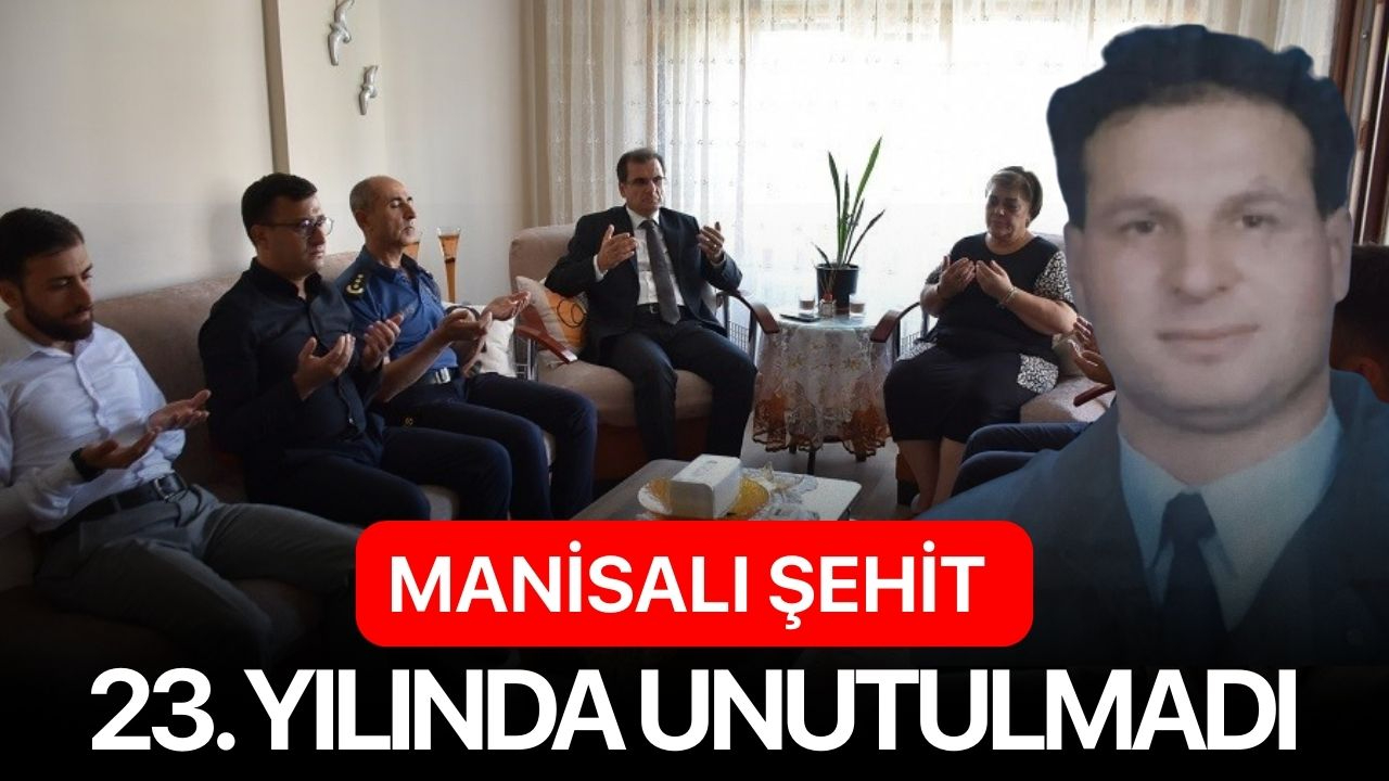 Manisalı şehit 23. yılında unutulmadı