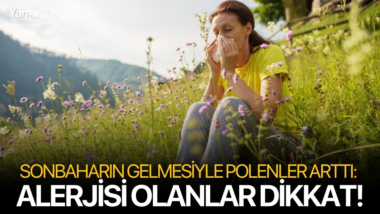 Sonbaharın gelmesiyle polenler arttı: Alerjisi olanlar dikkat!