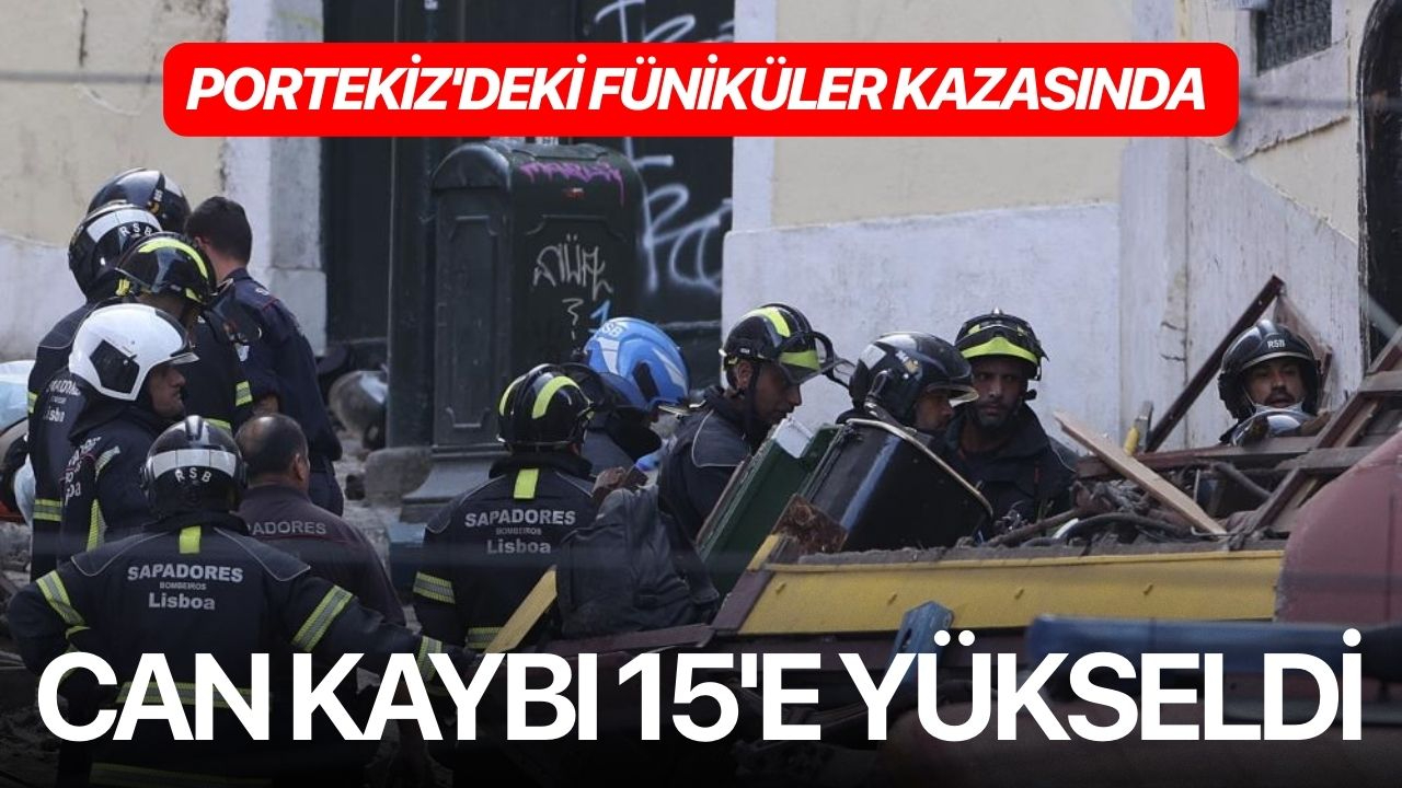 Portekiz'deki füniküler kazasında can kaybı 15'e yükseldi