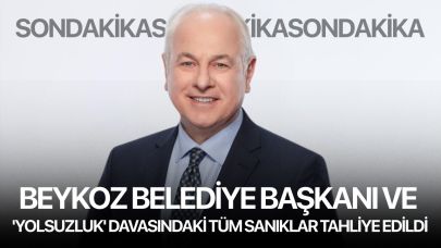 Beykoz Belediye başkanı ve 'yolsuzluk' davasındaki tüm sanıklar tahliye edildi