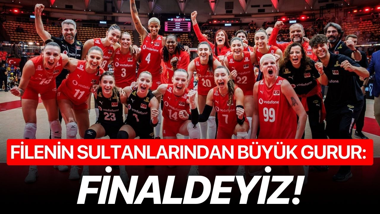 Filenin Sultanlarından büyük gurur: Finaldeyiz!