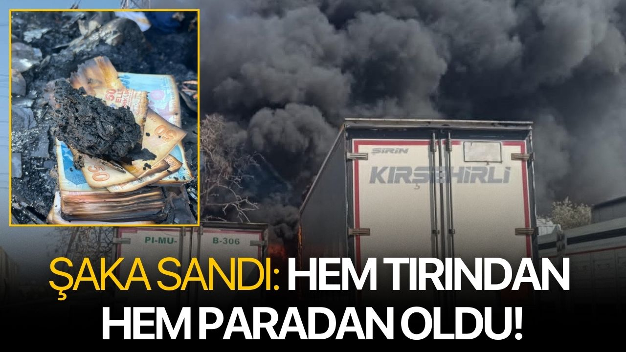 Şaka sandı: Hem tırından hem paradan oldu!