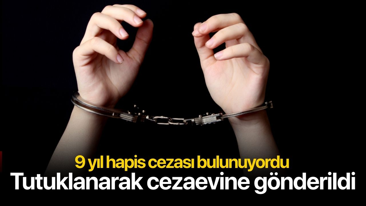 Turgutlu'da Hakkında 9 Yıl 4 Ay Hapis Cezası Bulunan Şüpheli Tutuklandı