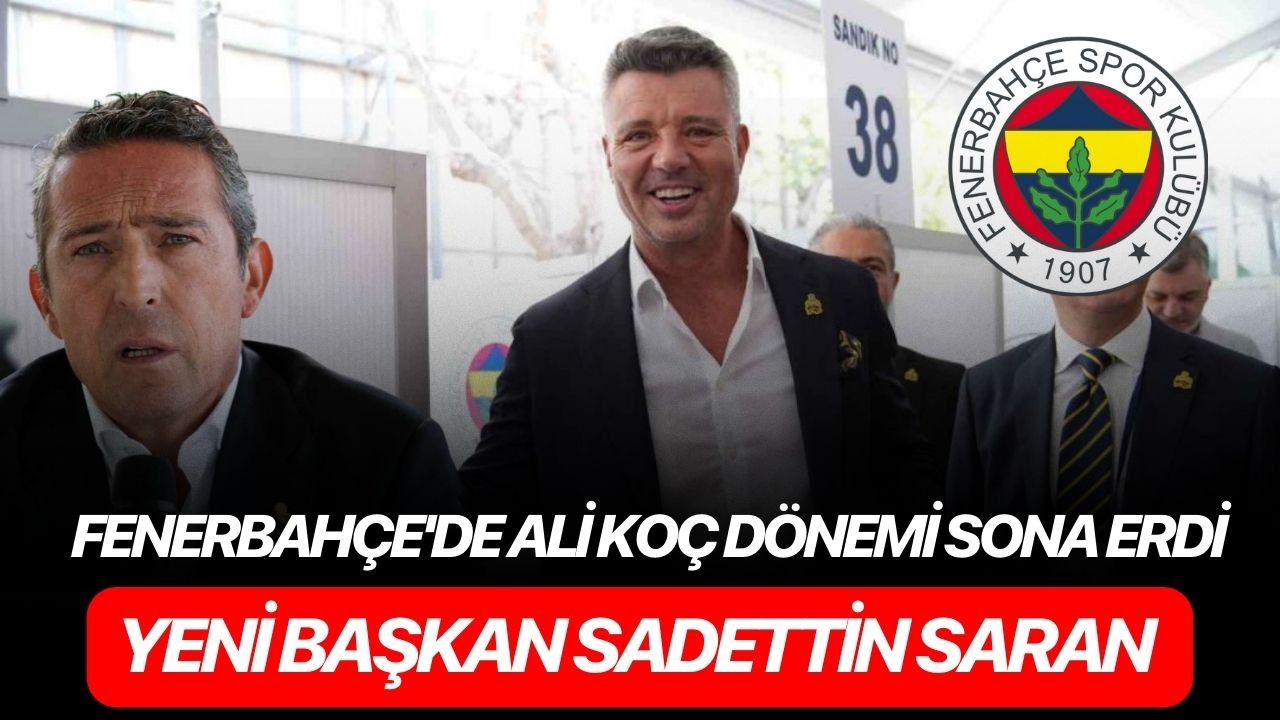 Fenerbahçe'de Ali Koç dönemi sona erdi