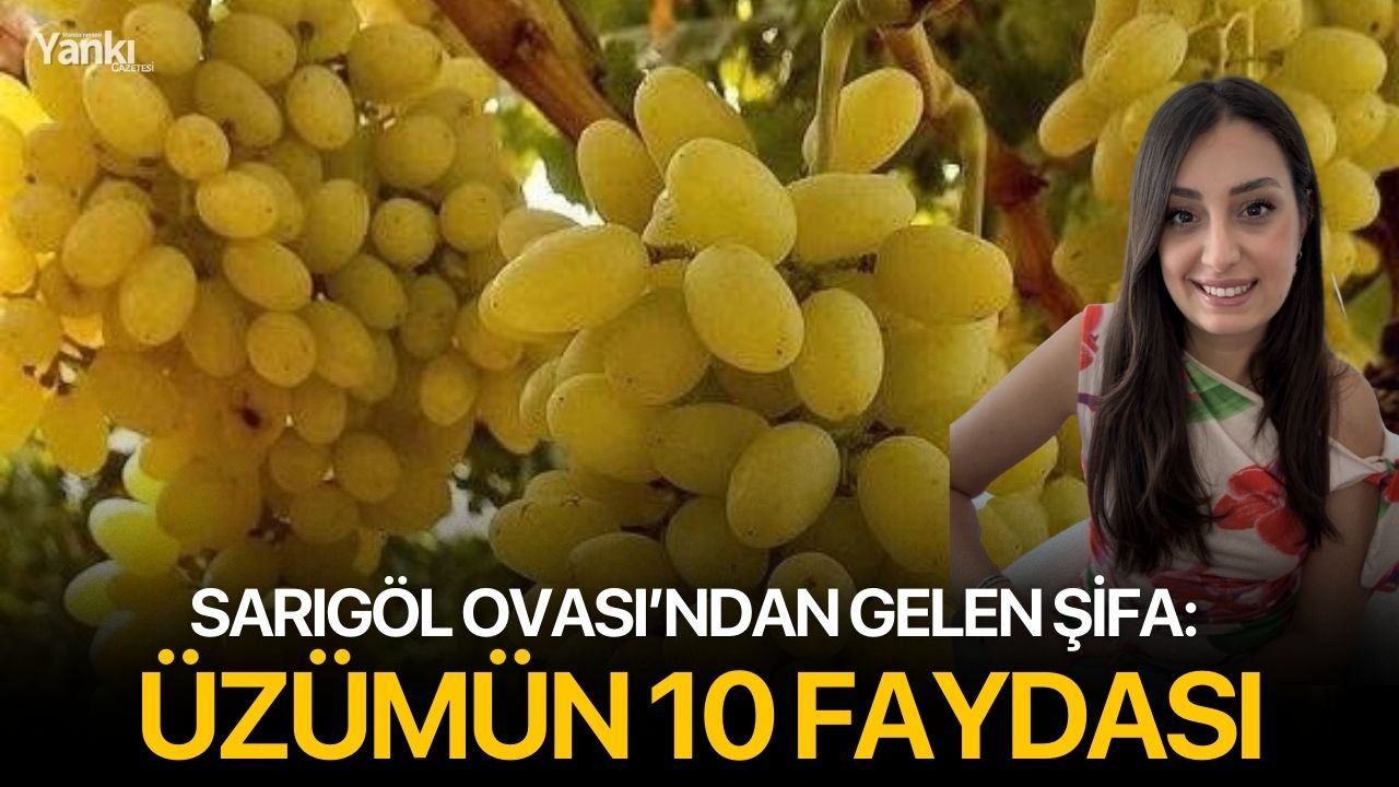 Sarıgöl Ovası’ndan Gelen Şifa: Üzümün 10 Faydası