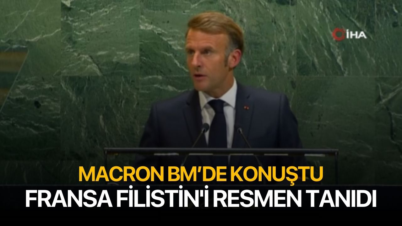 Fransa Filistin'i resmen tanıdı