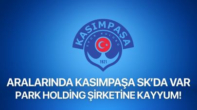 Park Holding Şirketlerine Kayyum! Aralarında Kasımpaşa SK'da var