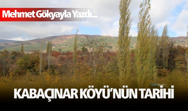KABAÇINAR KÖYÜNÜN TARİHİ