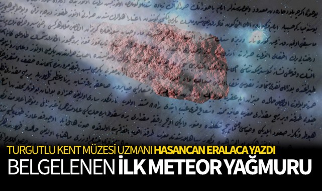 'Belgelenen ilk meteor yağmuru'