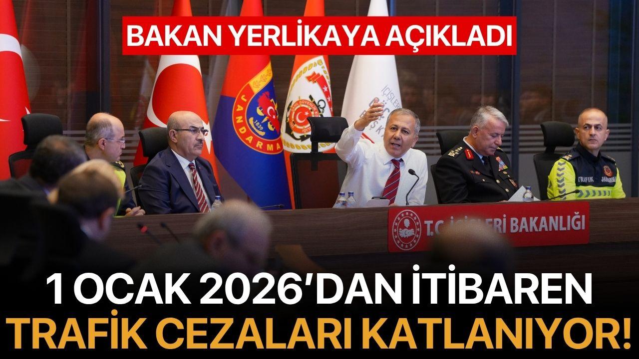 1 Ocak 2026’dan İtibaren Trafik Cezaları Katlanıyor!