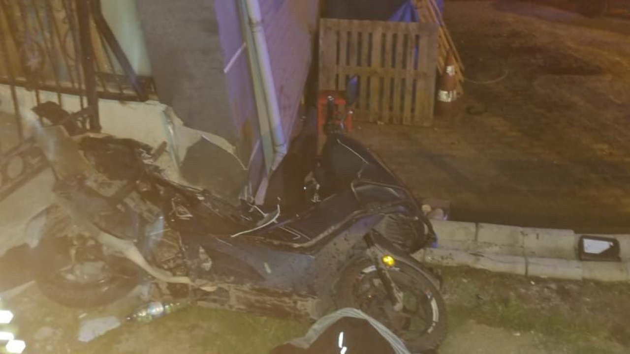 19 yaşındaki motosikletli hayatını kaybetti