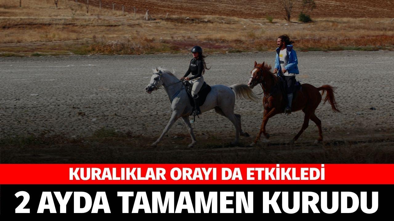 Ankara’da son 40 yılın en kurak yılı göleti kuruttu