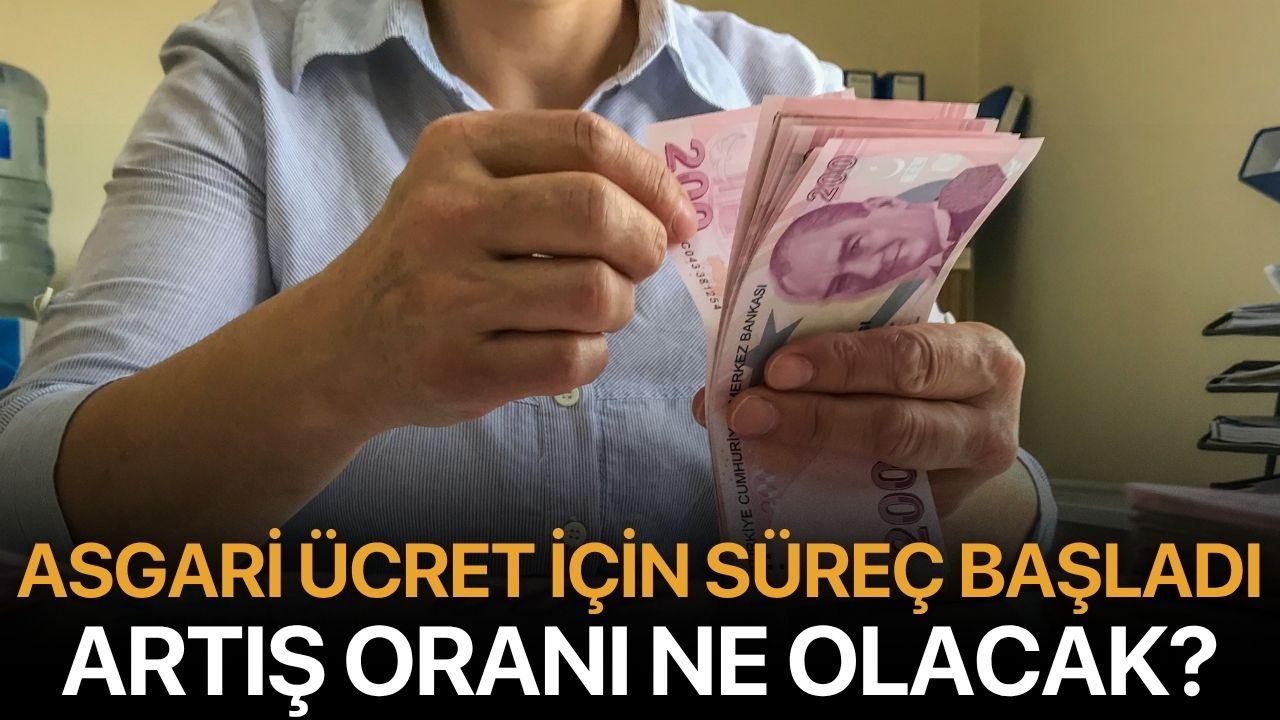 Asgari Ücret İçin Süreç Başladı, Artış Oranı Ne Olacak?