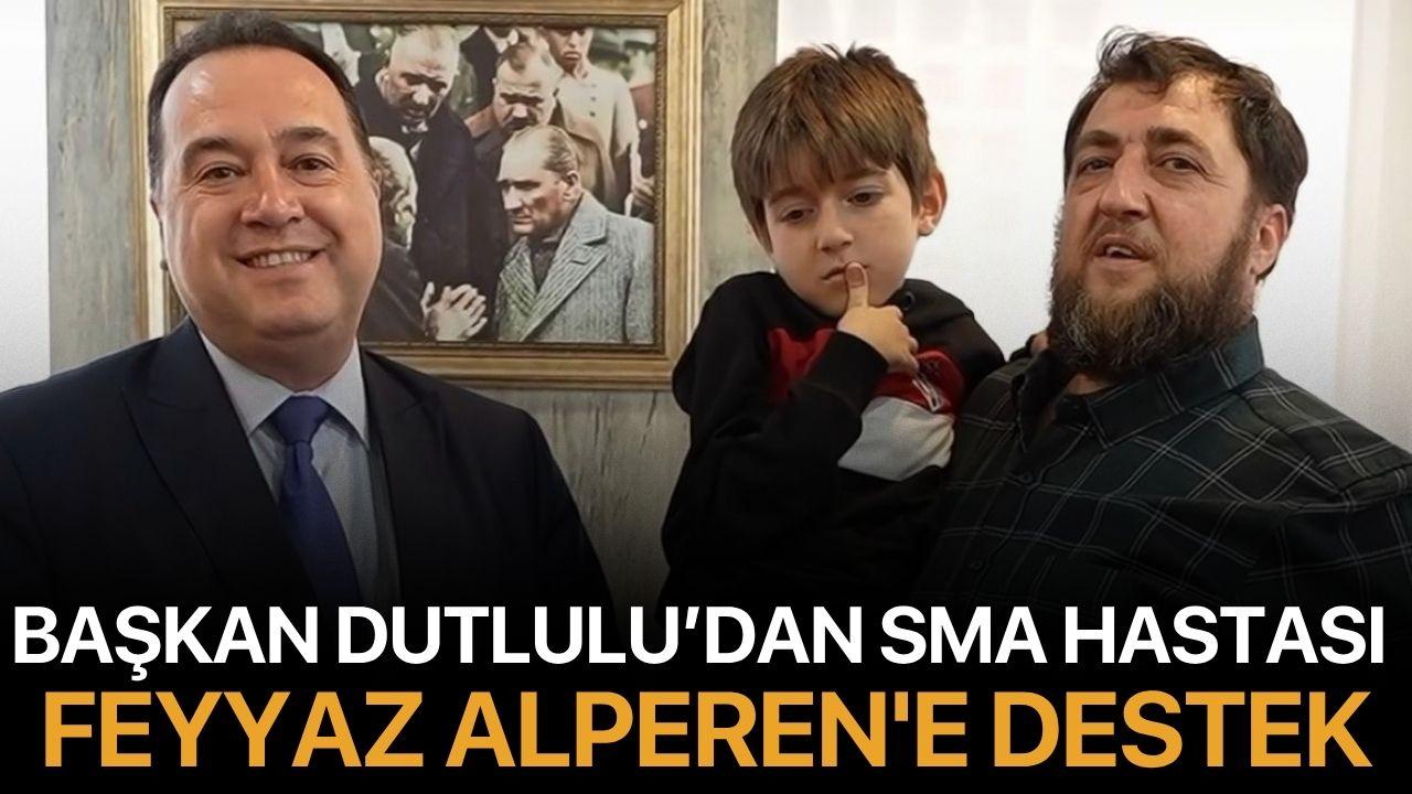 Başkan Dutlulu’dan SMA Hastası Feyyaz Alperen'e Destek