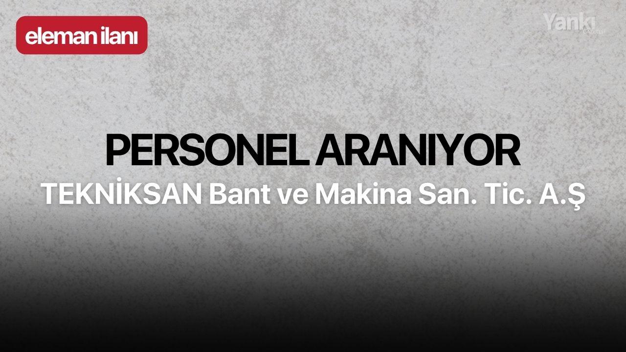 Eleman İlanı