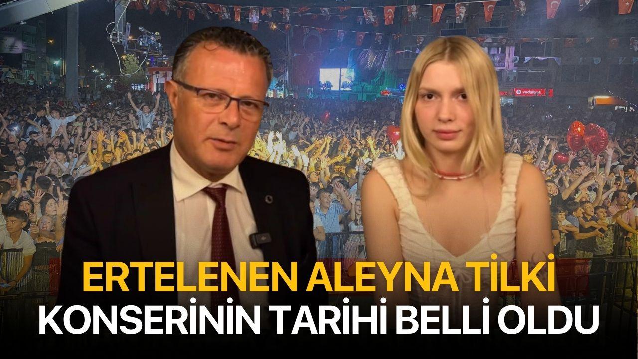 Ertelenen Aleyna Tilki konseri 10 Ekim'de yapılacak