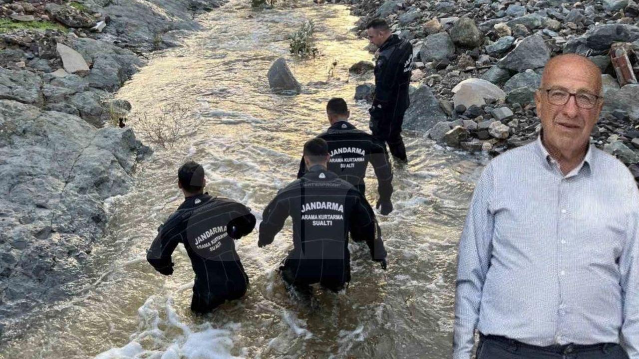 Foça'dan acı haber geldi: Selde kaybolan yaşlı adam ölü bulundu!