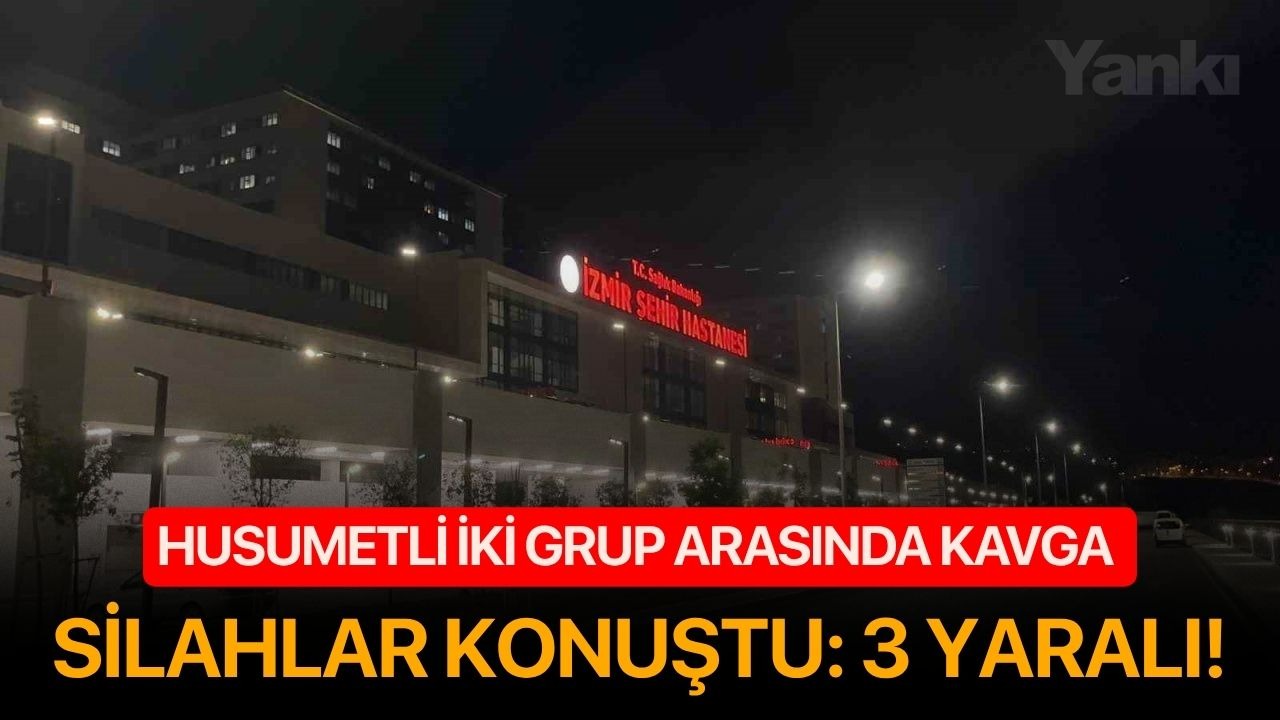 Husumetli iki grup arasında silahlar konuştu: 3 yaralı!
