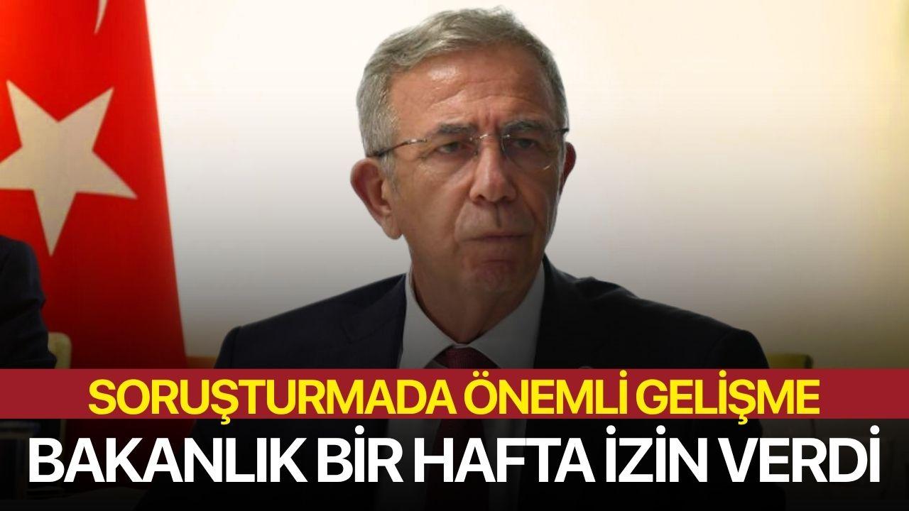 İçişleri bakanlığından Yavaş'a bir hafta süre!