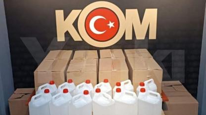 Manisa’da ele geçirildi: Tam 440 Litre!