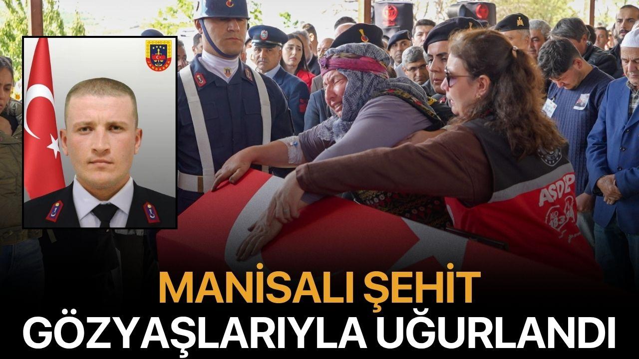 Manisalı Şehit gözyaşlarıyla uğurlandı
