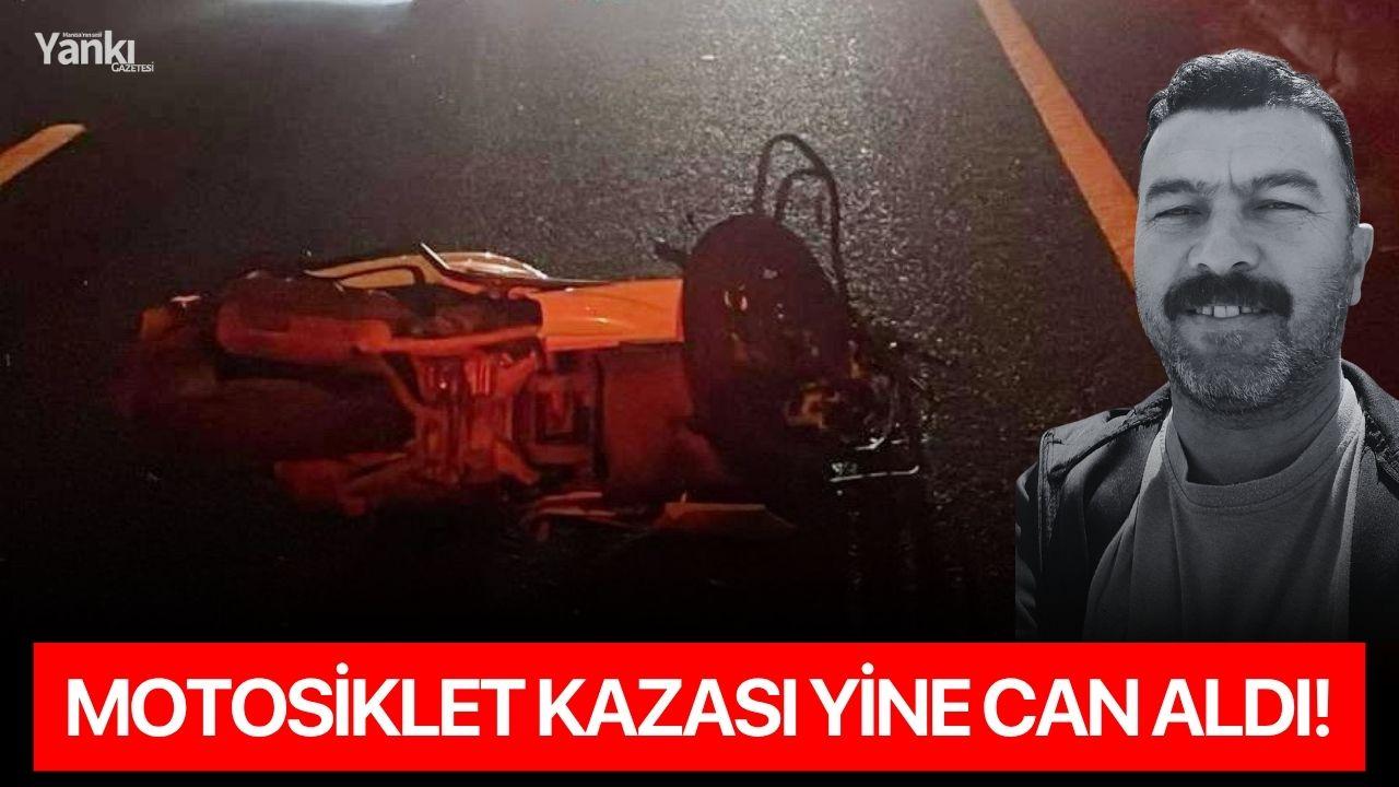 Motosiklet kazası yine can aldı!