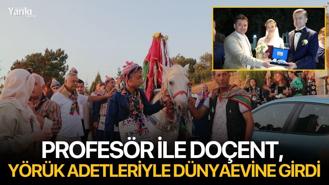 Profesör ile Doçent, Yörük adetleriyle dünyaevine girdi