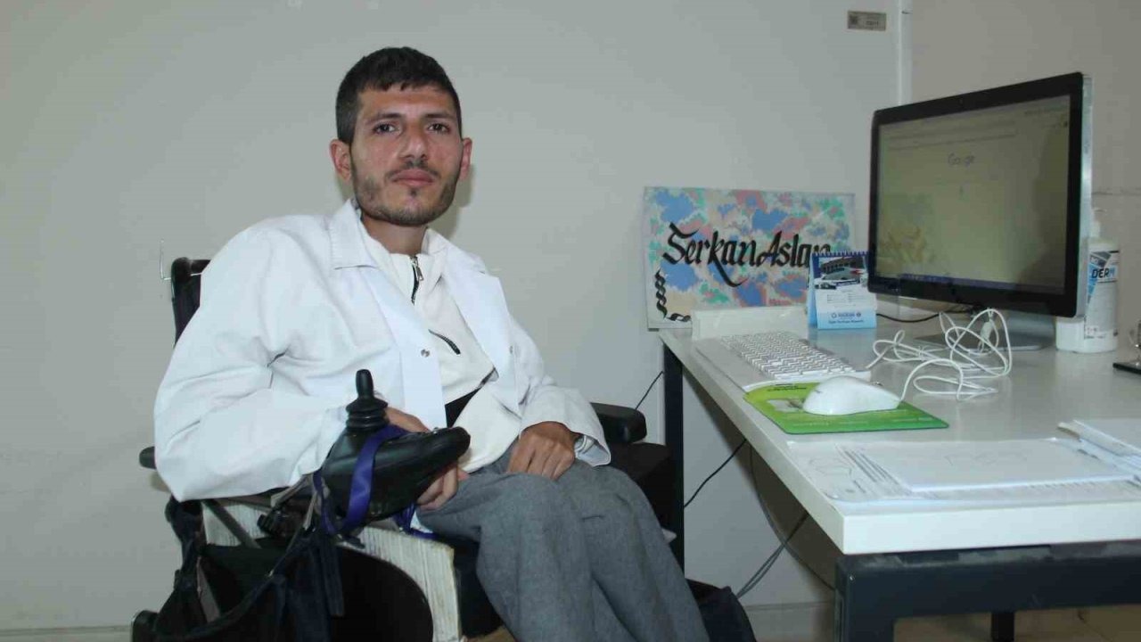 SMA’lı olarak doğdu, şimdi hasta bakıyor