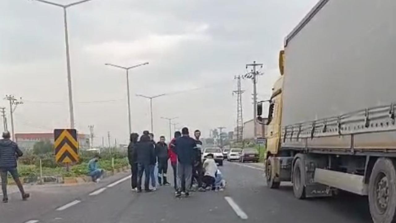 Turgutlu’da otomobil ile motosiklet çarpıştı: 1 yaralı