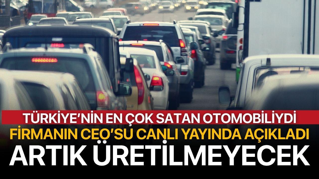 Türkiye'nin en çok satan otomobillerinden biri artık üretilmeyecek