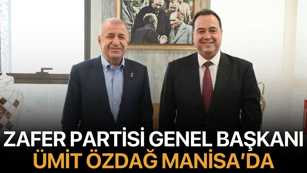 Zafer Partisi Genel Başkanı Ümit Özdağ Manisa’da