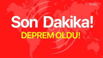Kütahya'da deprem oldu!