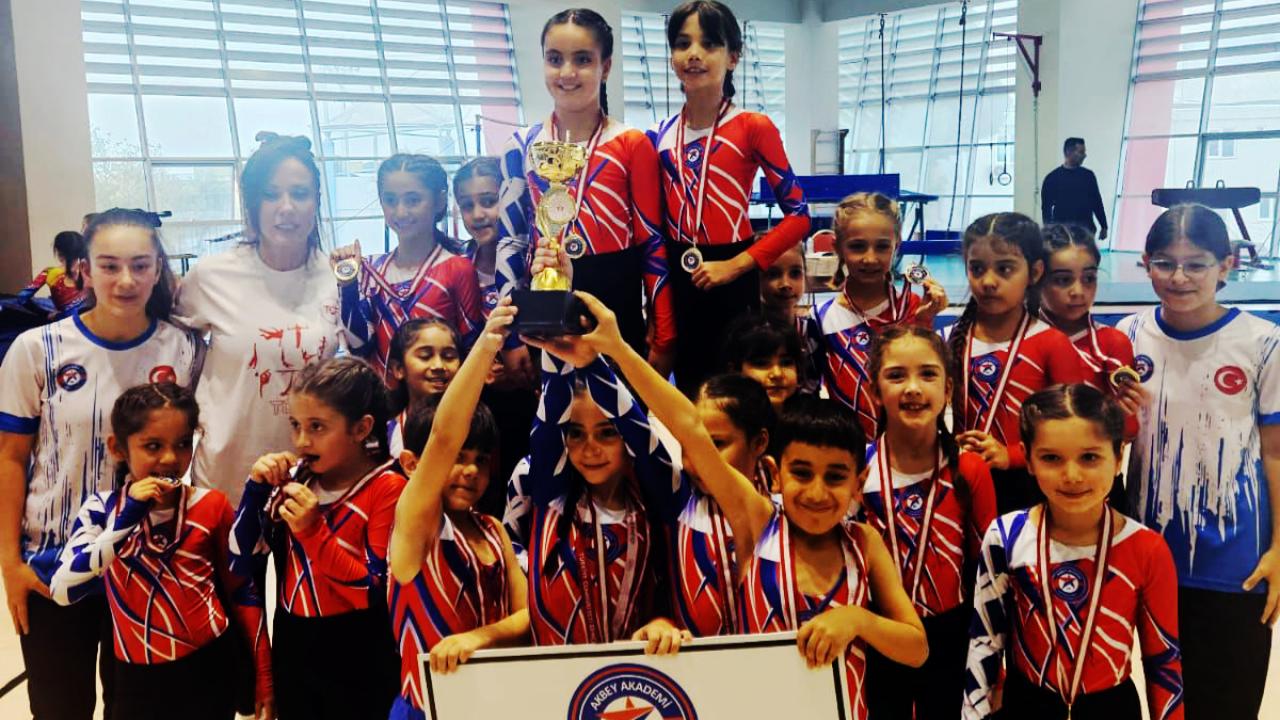 Akbey Akademi Cimnastik Yine Zirvede!