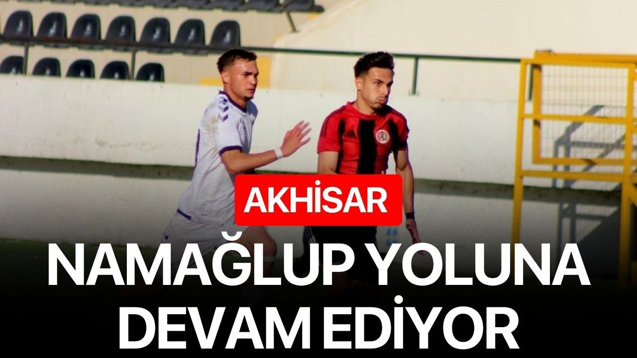 Akhisar namağlup yoluna devam ediyor