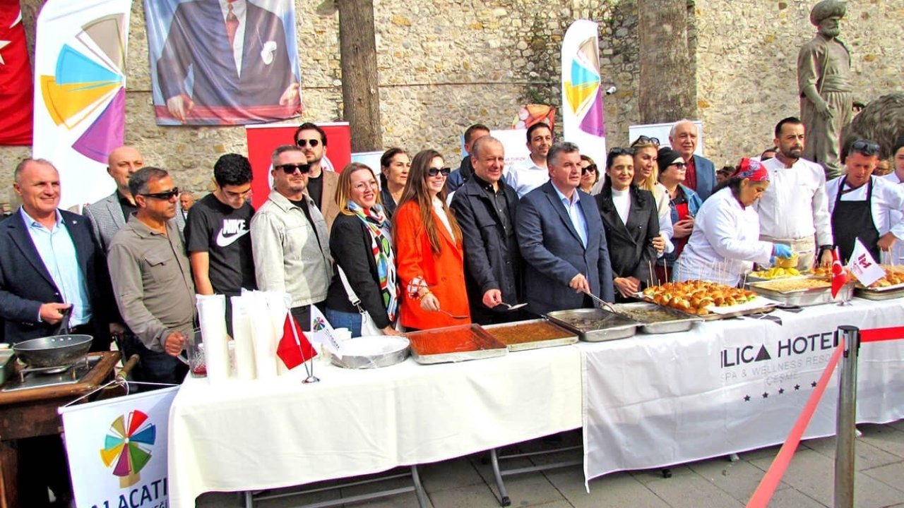 Çeşme'de gastronomi etkinliği düzenlendi