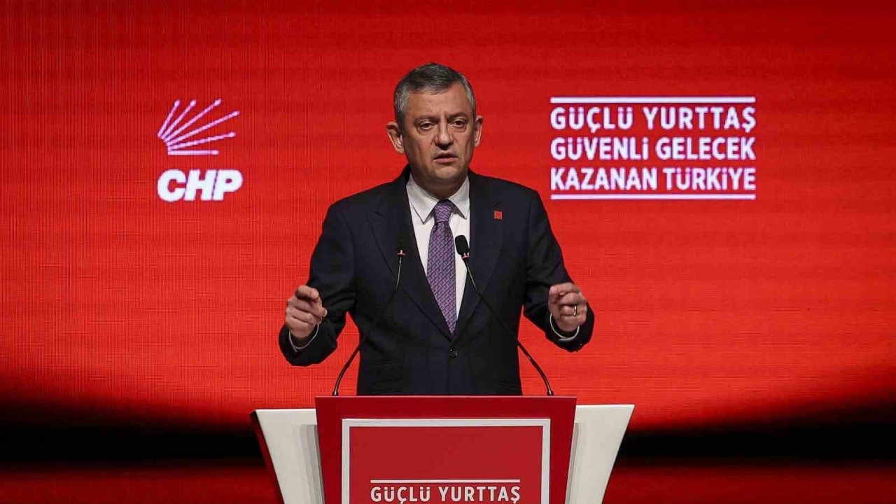 CHP Genel Başkanı Özel: "Programımızla herkese kendisini ait hissedeceği, güven duyacağı, sırtını yaslayacağı bir devlet vadediyoruz"