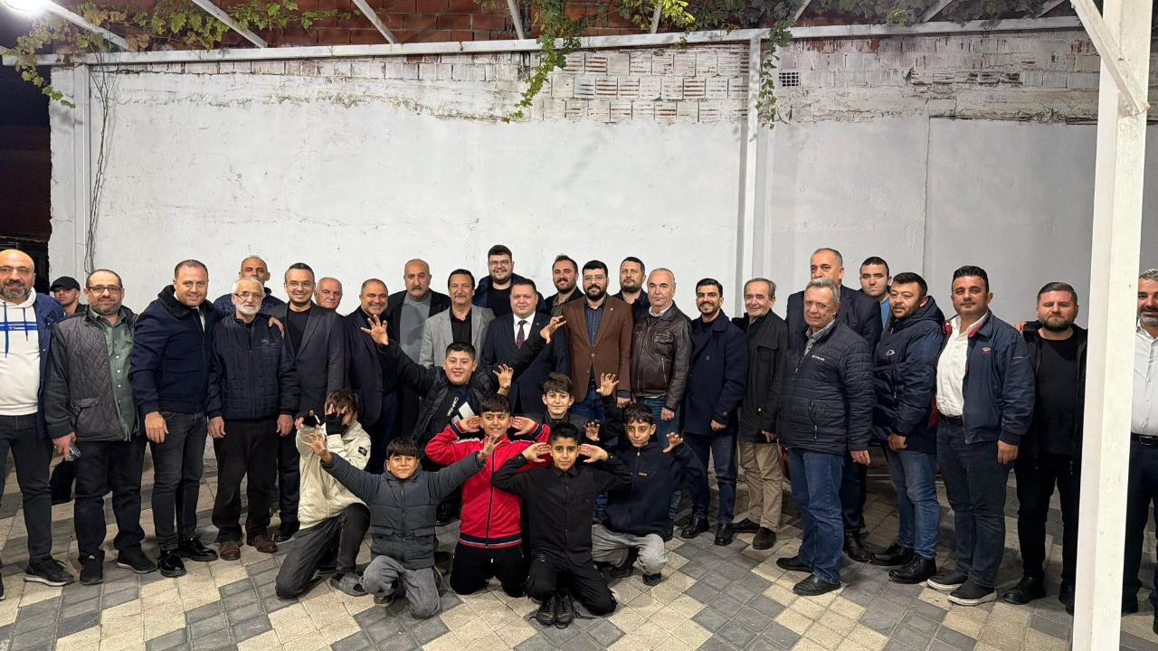 Cumhur İttifakı yöneticilerinden İstasyonaltı Mahallesine ziyaret