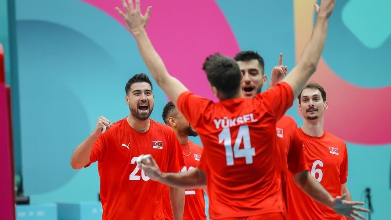 Erkek Voleybol Milli Takımı, İslami Dayanışma Oyunları’na galibiyetle başladı