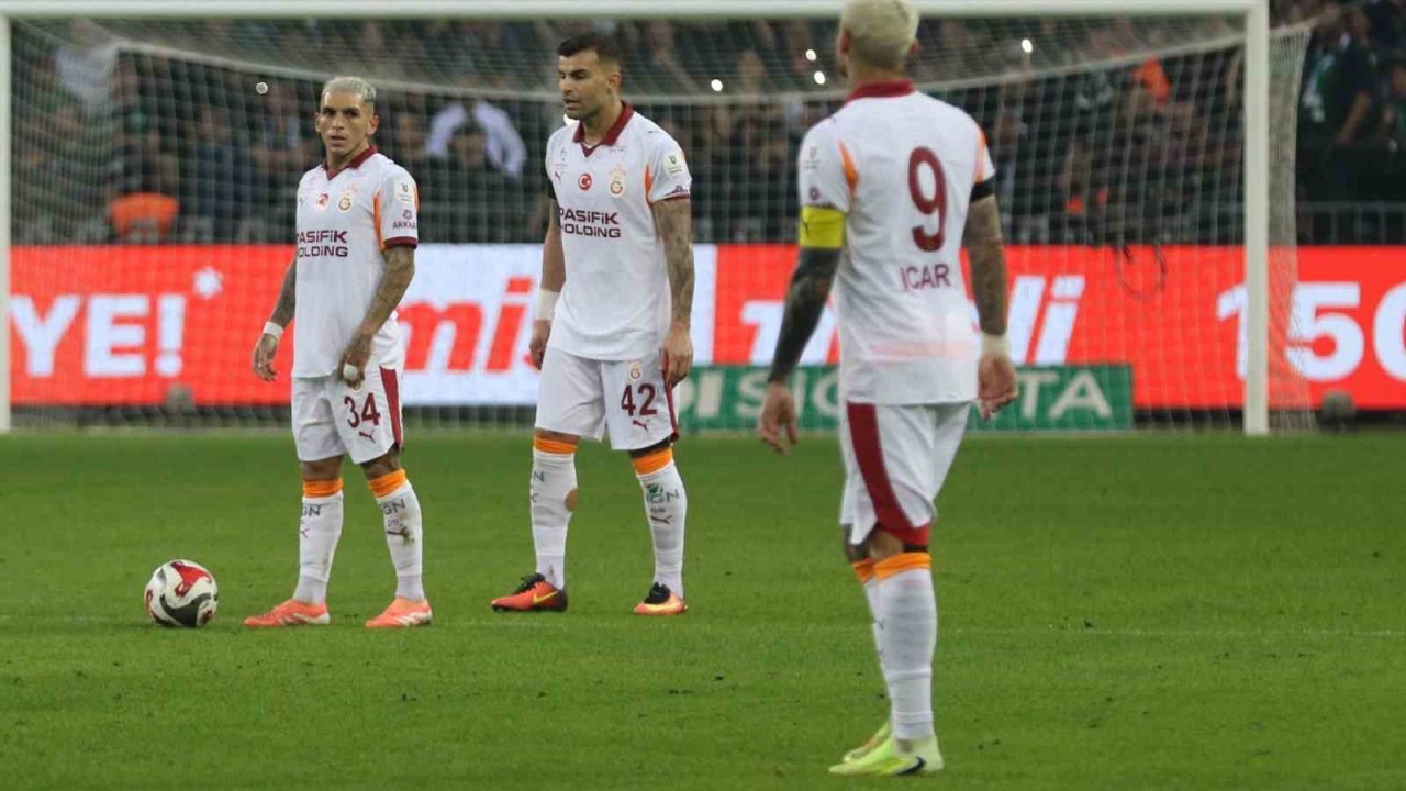 Galatasaray, Süper Lig’de 19 maç sonra mağlup oldu