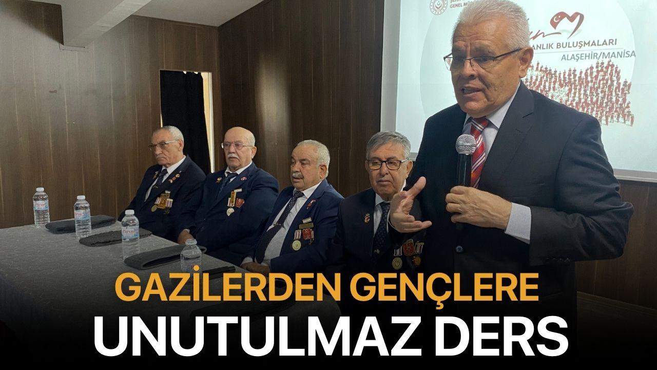 Gazilerden gençlere unutulmaz ders