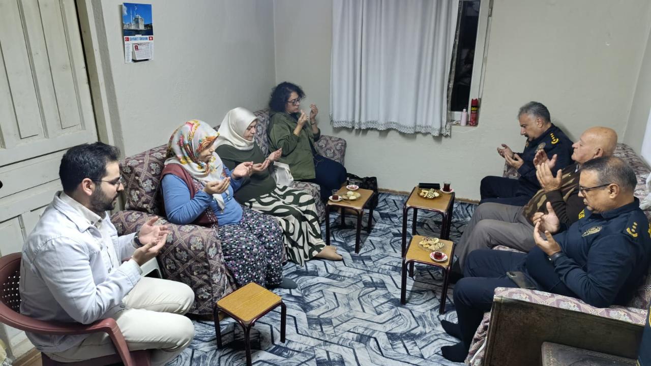 İl Emniyet Müdürü Aktaş'tan Manisalı şehitlerin ailelerine ziyaret