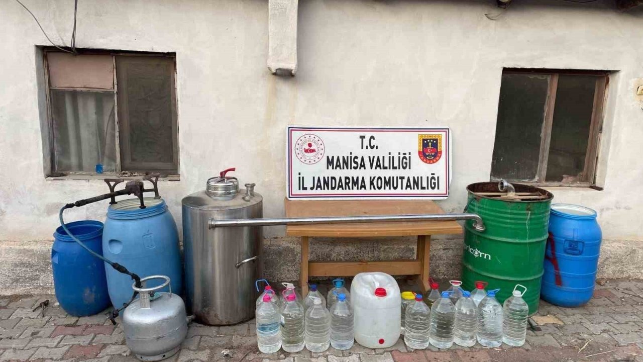 Manisa’da ele geçirildi: 112 litre!