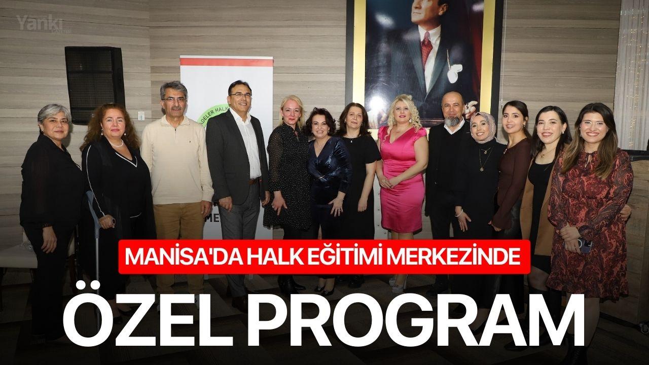 Manisa'da Halk Eğitimi Merkezinde özel program