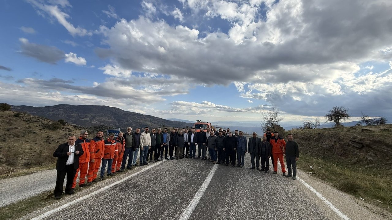 Manisa'da o yolun ihale tarihi belli oldu