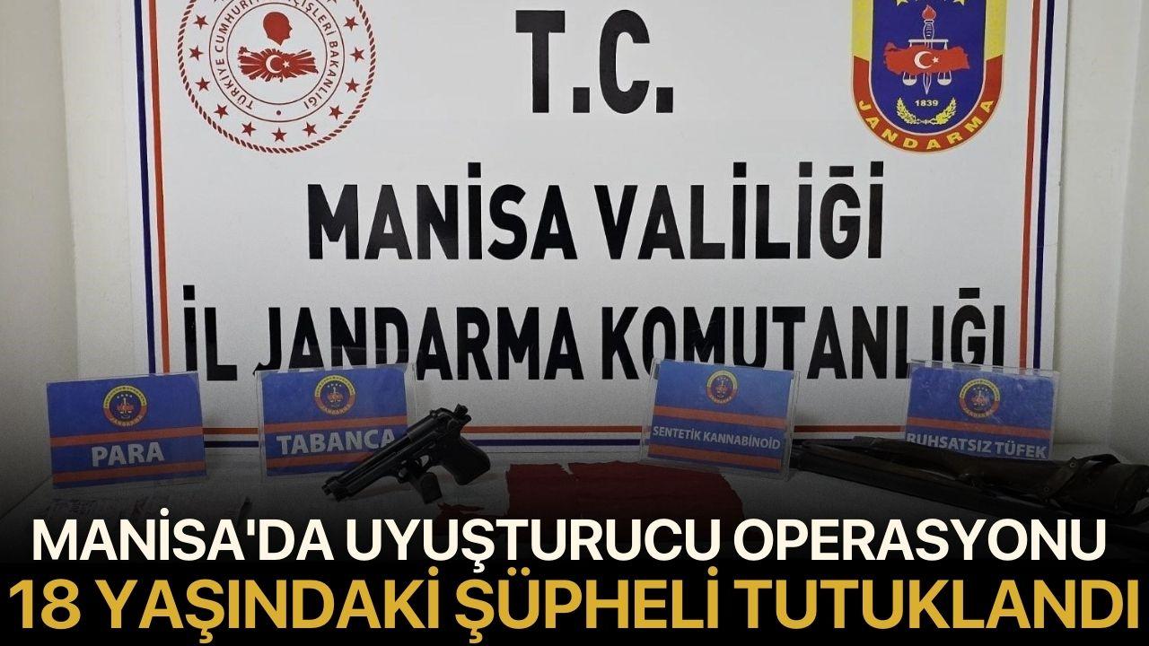 Manisa'da Uyuşturucu Operasyonu: 18 Yaşındaki Şüpheli Tutuklandı