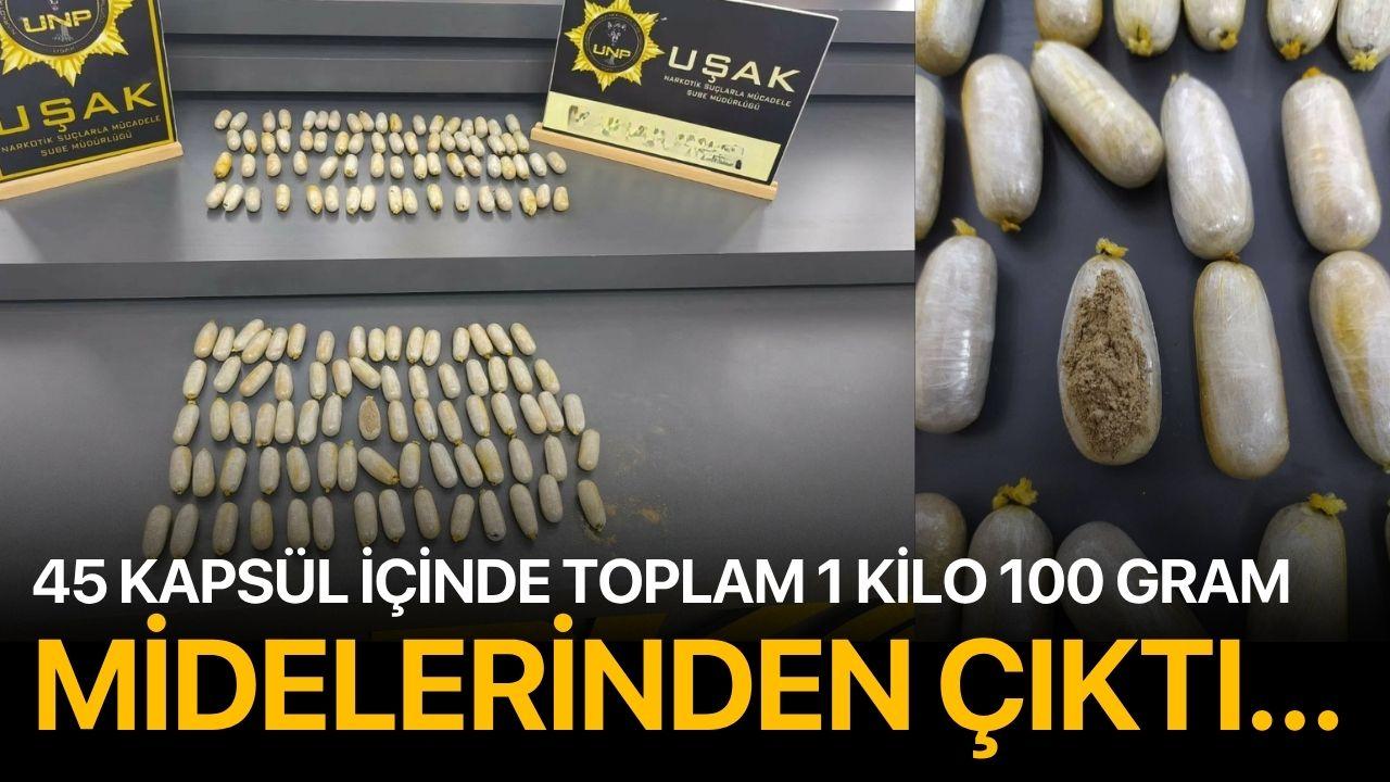 Midelerinden çıktı...